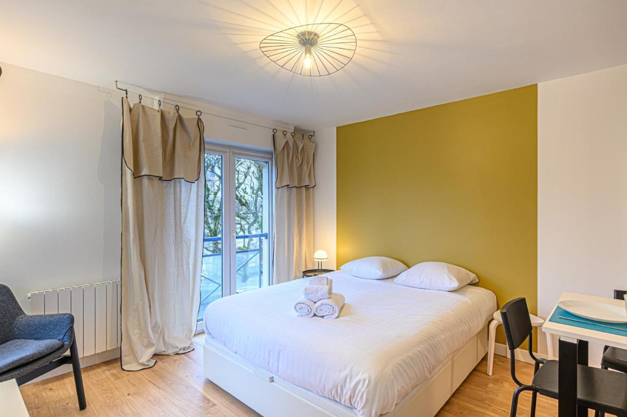 Le Ptit Pat - Studio Renove Avec Garage Centre Ville Vannes Buitenkant foto